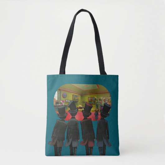 Tophoed Gents Tote Bag (Voorkant)