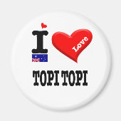 TOPI TOPI - I Love Magneet (Voorkant)