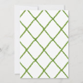 Topiaries Easter brunch & eggs hunt invitation Kaart (Achterkant)