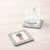 Topiaries Holly Berry tree Topiary Bev Bier Onderzetter (Rechterzijde)