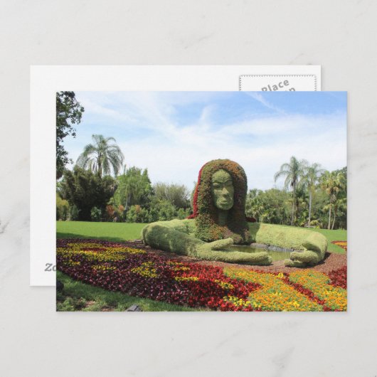 Topiary Art Briefkaart (Voorkant / Achterkant)