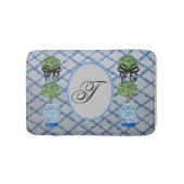 Topiary Blue Ginger Jar Rug Bath Mat (Voorkant)