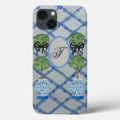 Topiary Blue Ginger Jars Jar Mat Case-Mate iPhone Case (Achterkant)