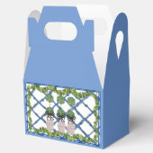 Topiary Chinoiserie Ginger Jar Jars Bruiloft Bedankdoosjes (Geopend)