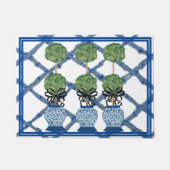 Topiary Chinoiserie Ginger Jar Jars Doormat Rug Deurmat (Voorkant)