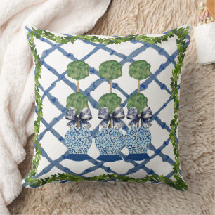 Topiary Chinoiserie Ginger Jar Jars Lumbar Kussen