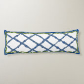 Topiary Chinoiserie Ginger Jar Jars Lumbar Lichaamskussen (Achterkant)