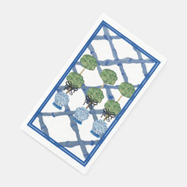 Topiary Chinoiserie Ginger Jar Servet