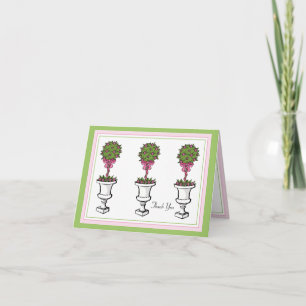 Topiary Dankbetuiging Kaarten