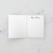 Topiary Dankbetuigingen Bedankkaart (Binnen)