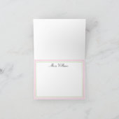 Topiary Dankbetuigingkaarten Bedankkaart (Binnen)