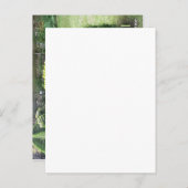 Topiary garden slak post leuk groen briefkaart (Voorkant / Achterkant)