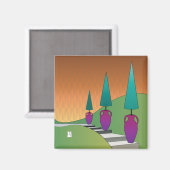 Topiary Kegels Magnet (Voorkant / Achterkant)