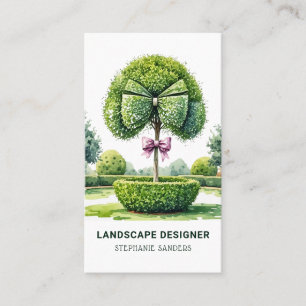 Topiary Landscape Designer Visitekaartje