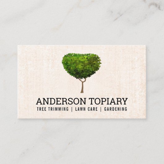 Topiary | Landschapsontwerp | Boom Visitekaartje (Voorkant)