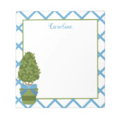 Topiary & Lattice Persoonlijk Notitieblok (Voorkant)