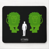 Topiary Lions Muismat (Voorkant)