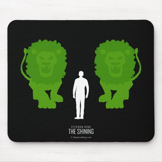 Topiary Lions Muismat (Voorkant)