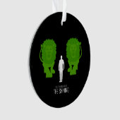 Topiary Lions Ornament (voorkant)