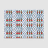 Topiary met Kerstmis Chinoiserie Bamboo Tissuepapier (Voorkant)