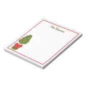 Topiary Notitieblok op kerstmis (Linkerzijde)