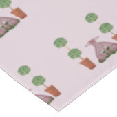Topiary Pink Staffordshire Dogs fabric Tafelkleed (Gekanteld)