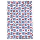 Topiary & Polar Beren voor blokdruk Medium Cadeauzakje (Voorkant)