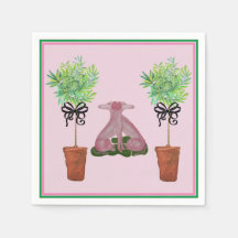 Topiary Roze Staffordshire Hond Papieren Gastendoe