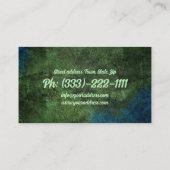 Topiary & Sculpting Custom Shapes Gardener Service Visitekaartje (Achterkant)