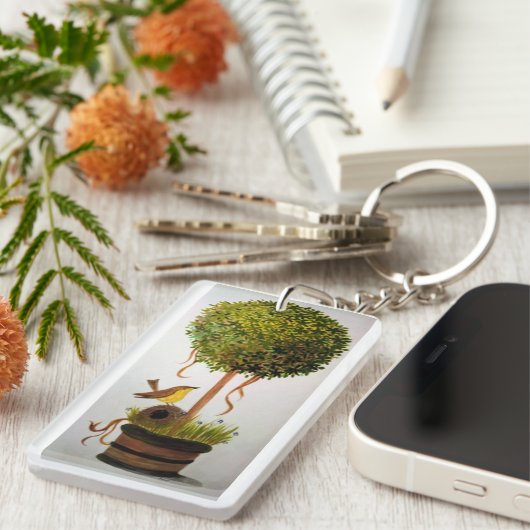 Topiary Sleutelhanger (Voorkant Rechts)