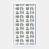 Topiary Staffordshire Dogs Ginger Jar Servet (Voorkant)