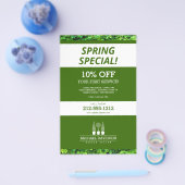 Topiary Trio Gardener Landscaping Green/White Flyer (Enkel)