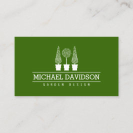 Topiary Trio Tuinman Landschapsarchitectuur Groen/ Visitekaartje