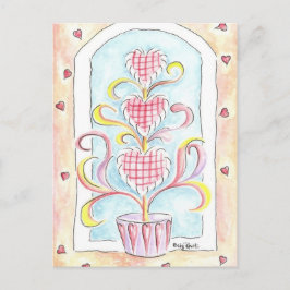 Topiary Valentijn Feestdagenkaart