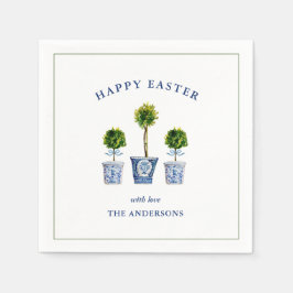 Topiary Waterverf Elegant Servet