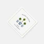 Topiary Waterverf Elegant Servet (Hoek)