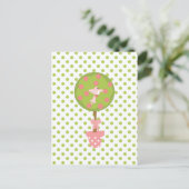Topiary WIth Bird Briefkaart (Staand voorkant)