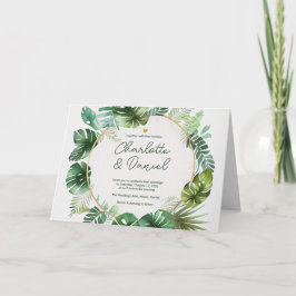 Topische Waterverf afdrukken | Gevouwen | Weddensc