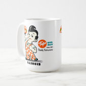 Topjes Big Boy Restaurants in Illinois Koffiemok (Voorkant links)