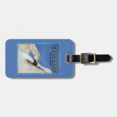 Topjes het Nation - Skiing Promotional Poster Bagagelabel (Voorkant horizontaal)