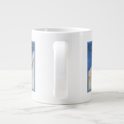 Topjes het Nation - Skiing Promotional Poster Grote Koffiekop (Achterkant)