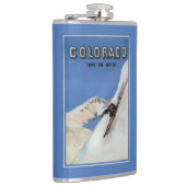 Topjes het Nation - Skiing Promotional Poster Heupfles (Rechts)