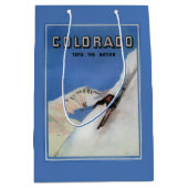 Topjes het Nation - Skiing Promotional Poster Medium Cadeauzakje (Voorkant)