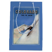 Topjes het Nation - Skiing Promotional Poster Medium Cadeauzakje (Achterkant)