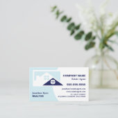 Topjes, makelaar, makelaar Visitekaartje (Staand voorkant)