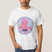  Topjes octopus voor een preemie US T-shirt (Voorkant)