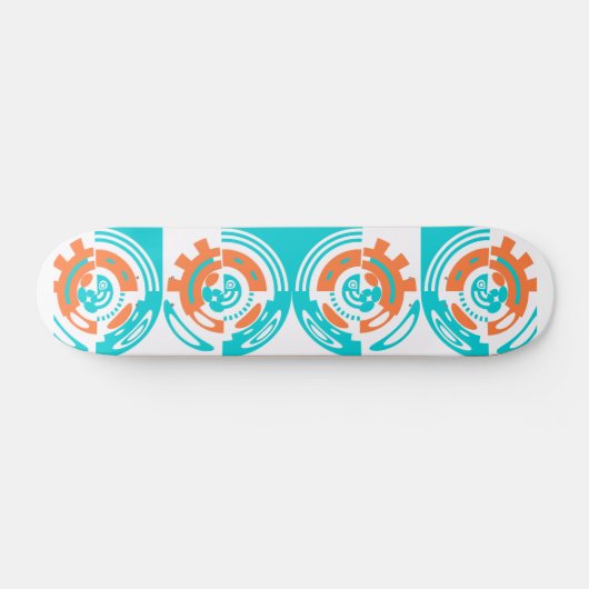 Topjes spinnen Skateboard (Horizontaal)