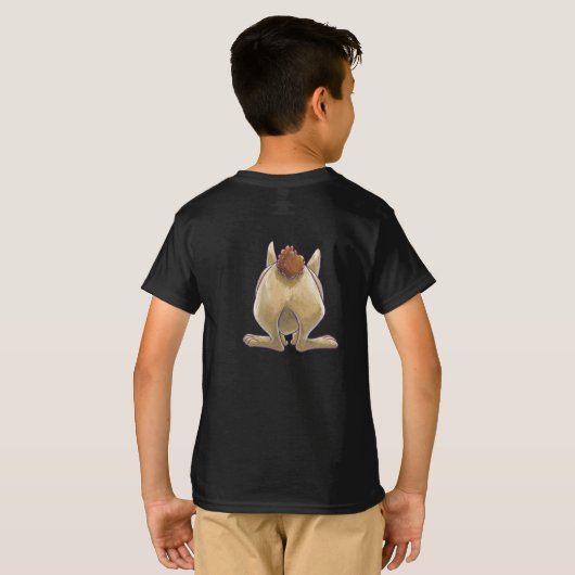 Topjes van konijnendieren t-shirt (Achterkant volledig)