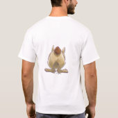Topjes van konijnendieren t-shirt (Achterkant)