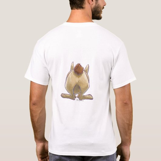 Topjes van konijnendieren t-shirt (Achterkant)